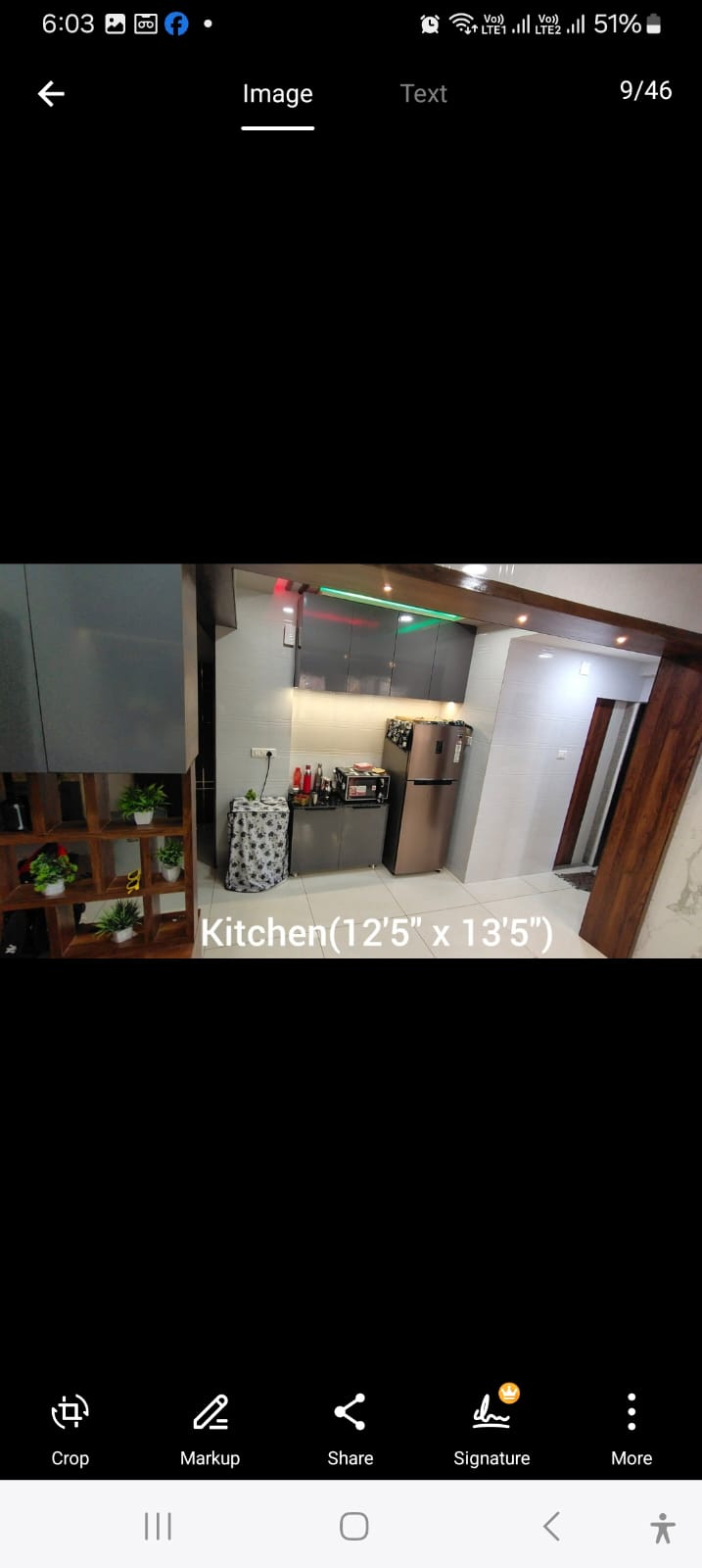 3 BHK 1360 Sq.Ft. Residential Flat / Appartment for Sell in Zundal Gandhinagar - Media 10