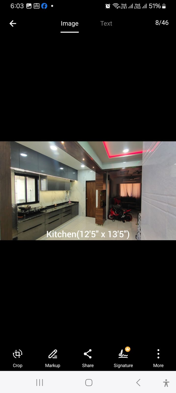 3 BHK 1360 Sq.Ft. Residential Flat / Appartment for Sell in Zundal Gandhinagar - Media 8
