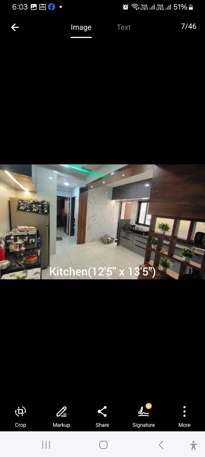 3 BHK 1360 Sq.Ft. Residential Flat / Appartment for Sell in Zundal Gandhinagar - Media 7