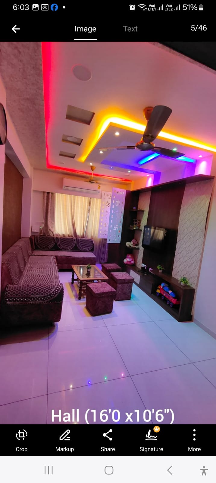 3 BHK 1360 Sq.Ft. Residential Flat / Appartment for Sell in Zundal Gandhinagar - Media 6