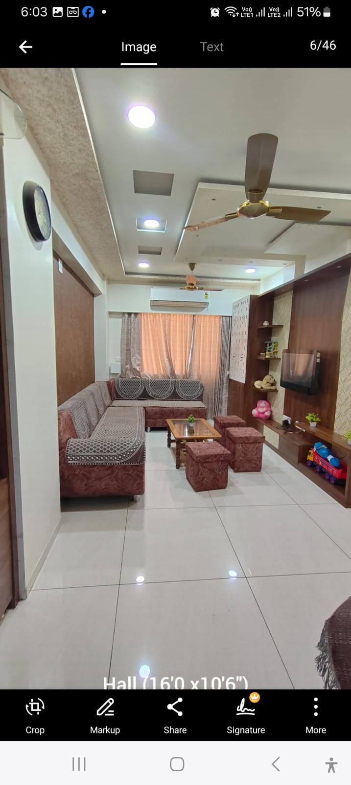 3 BHK 1360 Sq.Ft. Residential Flat / Appartment for Sell in Zundal Gandhinagar - Media 5