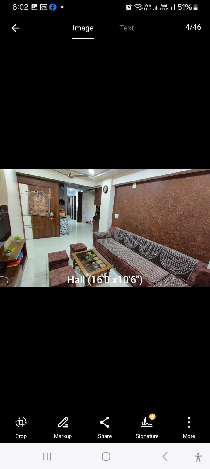 3 BHK 1360 Sq.Ft. Residential Flat / Appartment for Sell in Zundal Gandhinagar - Media 3